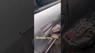 How to open car door easily😲🤓 mechanic shortsfeed [upl. by Yetac]