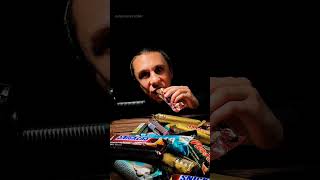 Crazy ice cream Snickers ASMR asmr icecream snickers [upl. by Stuckey]