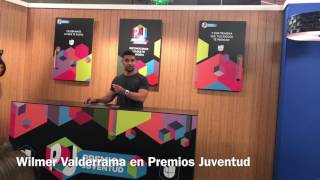 Wilmer Valderrama en rueda de prensa Premios Juventud [upl. by Romelda]