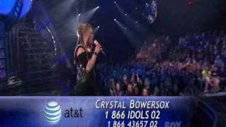 Crystal Bowersox  quotMaybe Im Amazedquot [upl. by Kcaz]