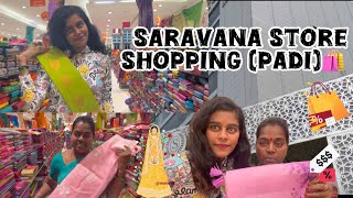 The Legend saravana stores aadi offer 2024 padi Shopping Vlog in Tamil Saravana stores shopping [upl. by Zeiler119]