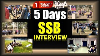 5 Days SSB Interview Process with Full Explanation Complete SSB Interview Procedure [upl. by Sayres496]