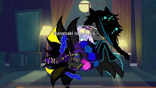 Vantablack nightmare is being mean to hanahaki nightmare this video has all my nms l have madeenj [upl. by Auqinehs]