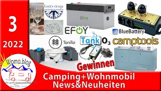 Camping  Wohnmobil News und Neuheiten 322 [upl. by Mccully]