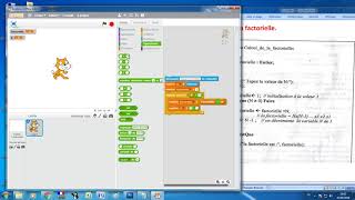 Calcul de la factorielle dun nombre N programmation par bloc dinstructions [upl. by Sualkin524]