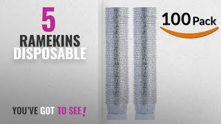 Top 10 Ramekins Disposable 2018 DOBI Ramekins  Disposable Aluminum Foil Ramekins Standard Size [upl. by Hillary]