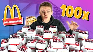 KOUPILI JSME 100 BIG MACŮ Z MCDONALDU 😱🤩 šílené [upl. by Flight]