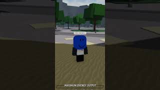 This fan thought I was a beggar thestrongestbattlegrounds tsbg roblox [upl. by Delbert]