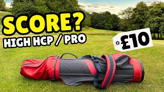 Cheap £10 Golf Set… Let’s play golf starterset golfclubs [upl. by Esilahc]