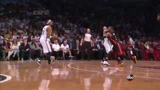 NBA Playoffs Nets Hit 15 Threes in Game 3 Victory vs Heat [upl. by Dell]