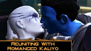 SWTOR  Reuniting with Romanced Kaliyo [upl. by Haramat465]