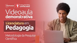 Licenciatura em Pedagogia  Metodologia da Pesquisa Científica [upl. by Byler]