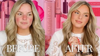 NEW FULL COVERAGE FOUNDATION TRENDING BLUSHES AND THE BEST FULL COVERAGE CONCEALER  Casey Holmes [upl. by Asteria]