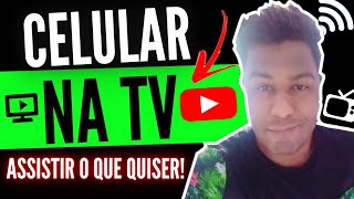 Como CONECTAR o CELULAR na TV LG  APRENDA A ESPELHAR E TRANSMITIR A TELA DO SEU CELULAR NA TV 📺 [upl. by Pavla]