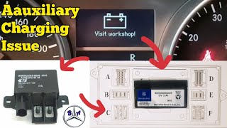 Charging System Diagnosis for Auxiliary Battery  Mercedes W164 [upl. by Allsun]