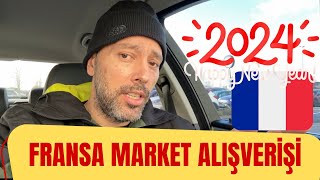 Fransa Market Alışverişi 2024  Yeni Yılda Market Fiyatları marketalışverişi fransa [upl. by Anik239]