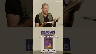 Jeff Goldblum Cries Reading The Great Gatsby [upl. by Itnahsa]