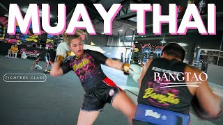 Fighters Class  Sparring amp Padwork  Bangtao Muay Thai amp MMA [upl. by Engelhart]