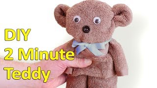 2 Minute DIY Teddy Bear [upl. by Odlavu]