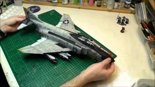 Tamiya  F4J Phantom II Marines  132 Scale Model  Final Conclusion [upl. by Clance]