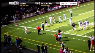 Dan Sherrell keeps Clackamas in it with a long TD [upl. by Llevert]