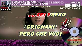 Vuoi vedere che ti amo  Gianluca Grignani feat Laura  con Voce Laura  Karaoke SL [upl. by Bever]