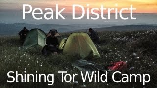 Peak District  Wild Camping  Shining Tor [upl. by Tunnell683]