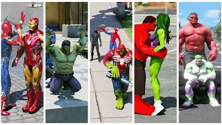 SUPERHERO MEGA BATTLE LIVE MARVEL AND DC SUPERHERO BATTLE SPIDERMAN VS HULK VS IRONMAN VS FLASH [upl. by Ardnuhs]