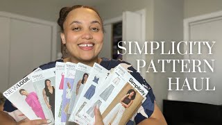 Simplicity pattern haul  Summer Simplicity patterns [upl. by Timi]