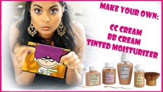 DIY How to make your own cc cream  bb cream  tinted moisturizer for summer [upl. by Zrike865]