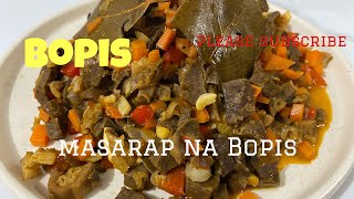 BOPIS RECIPE  easy to cook step by step  Masarap na Bopis [upl. by Niwhsa]