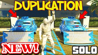 SOLO  NEW SUPER EASY GTA 5 ONLINE CAR DUPLICATION GLITCH  AFTER PATCH 167  PS5XBOXPC [upl. by Rofotsirk750]