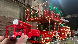 2023 perkasie pennsylvania christmas tree lighting model train show Doug kramer [upl. by Odarnoc]