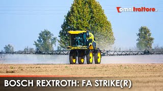 Caffini Striker ST trazione innovativa con Bosch Rexroth per lirroratrice semovente [upl. by Kristyn]