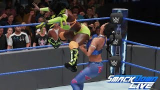 WWE 2K18 SMACKDOWN LIVE NAOMI VS BIANCA BELAIR SUMMERSLAM TITLE MATCH OPPORTUNITY [upl. by Tadeas]