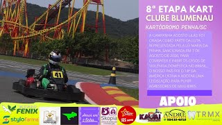 8ª ETAPA KART CLUBE BLUMENAU  ONBOARD PISTA DO BETO CARRERO KART blumenau betocarrero PENHA [upl. by Boylston]