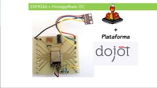 Micropython MQTT com sensor BMP280 na plataforma Dojot [upl. by Bollen]