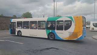 Stagecoach rawmarsh MAN 18240LF ADL Enviro300 24188 SF10 BYZ leaving Barnsley on a 226 to thurnscoe [upl. by Ennoid]