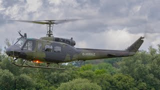 Landung Bell UH1D  Huey  DHWAZ ex7087  LSV Seligenstadt Zellhausen [upl. by Lyndsey924]