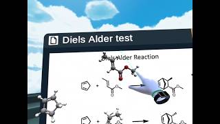 Stereospecificity and endoselectivity of DielsAlder Reactions Oculus Quest  Nanome [upl. by Haletky]