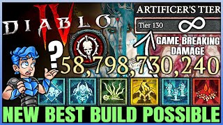 Diablo 4  New Best 50 BILLION Damage Every Hit Necromancer Minion Build  PERFECT Pit Push  Guide [upl. by Buatti874]