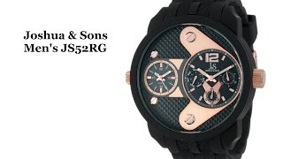 Joshua amp Sons Mens Multi Function Watch [upl. by Avi]