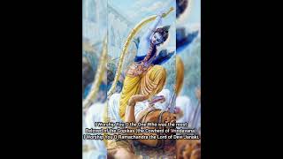 Achyutam Keshavam Ram Narayanam English Meaning devotional ram krishna radhakrishna lakshmi [upl. by Law584]