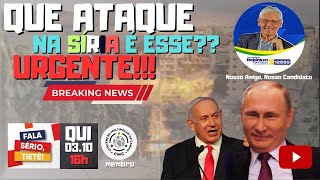 URGENTE Governo Israelense ataca base RUSSA [upl. by Senaj]