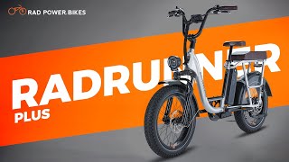 RadRunner Plus Electric Utility Bike  Promotional Debut [upl. by Anaet]