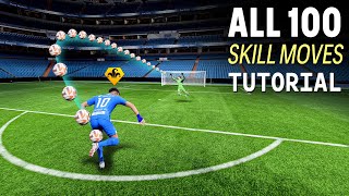 EA Sports FC 24  ALL 100 SKILLS TUTORIAL  PS5 and Xbox [upl. by Letisha]