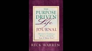 The Purpose Driven Life What on Earth Am I Here For full audiobook [upl. by Addiel]