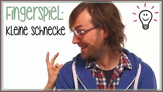 Kleine Schnecke  Fingerspiele mit herrH [upl. by Gnort]