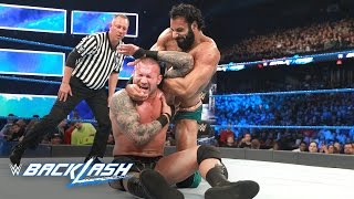 Randy Orton vs Jinder Mahal  WWE Title Match WWE Backlash 2017 WWE Network Exclusive [upl. by Noelani645]