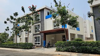 350 SqYards Villa For Sale In gated community Hyderabad  Gachibowli  Tellapur  My Home Ankura [upl. by Halullat]